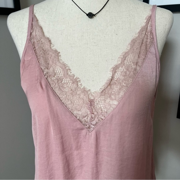 🪷 Vintage Mossimo Satin/Silky Camisole Tank Top - Picture 4 of 12